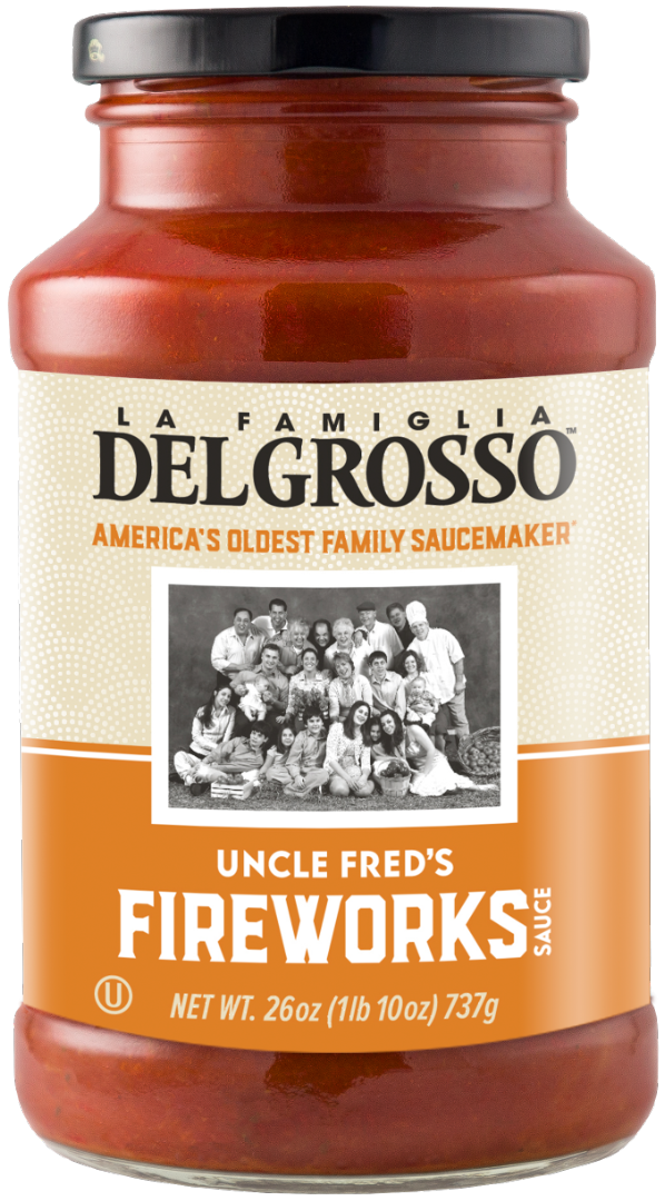 DelGrosso Fireworks Premium Pasta Sauce